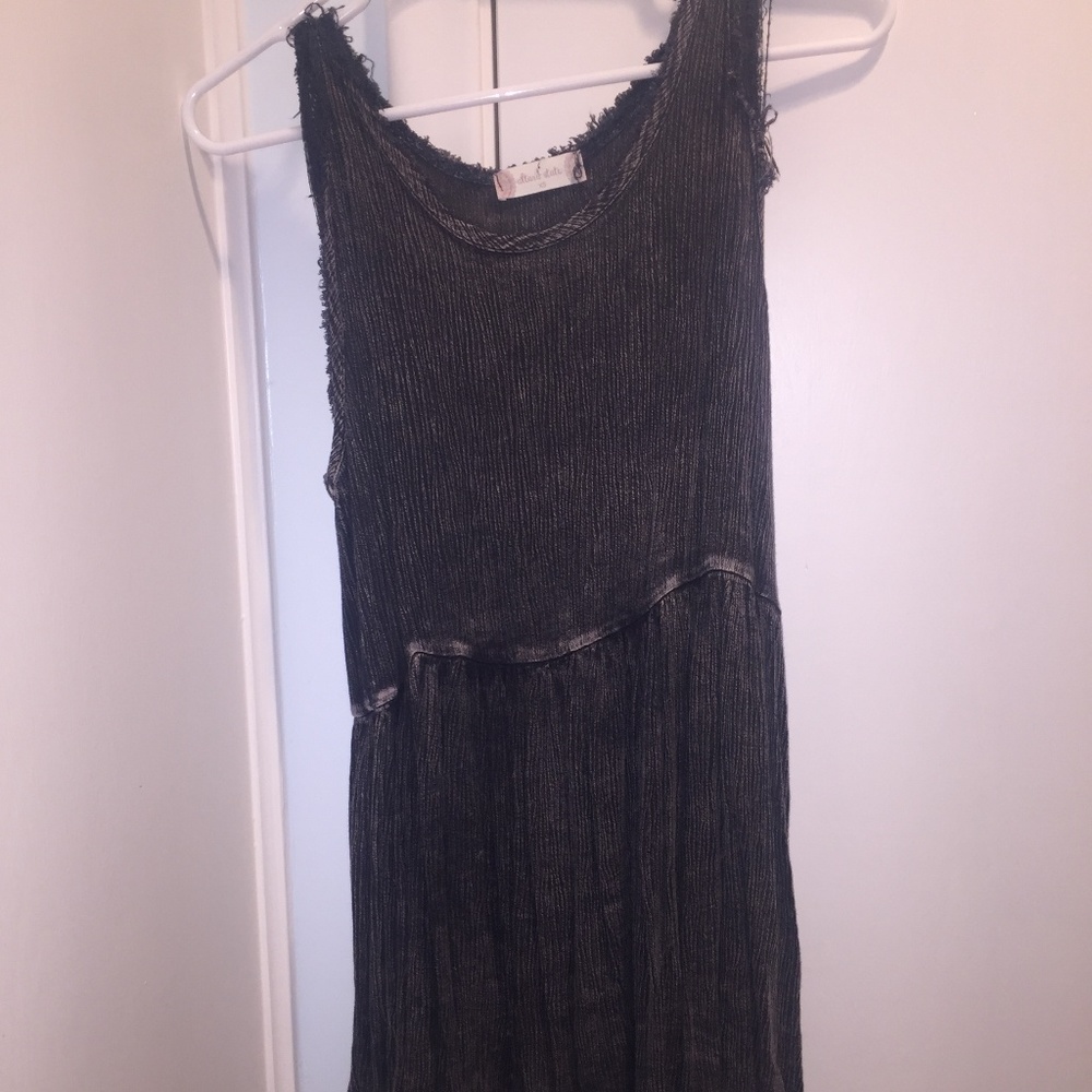 Altered State Dress Grey Brownish Flowy